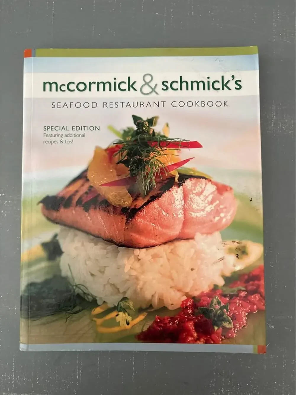 McCormick & Schmick's Seafood Restaurant Cookbook SPECIAL EDITION